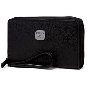 Mundi Cares My Secret Sanitizer  Wristlet Clutch